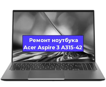 Замена кулера на ноутбуке Acer Aspire 3 A315-42 в Волгограде